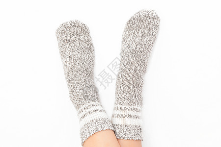 袜子脚袜子孩子们衣服质量羊毛夫妻孩子鞋类温暖天气滑雪背景