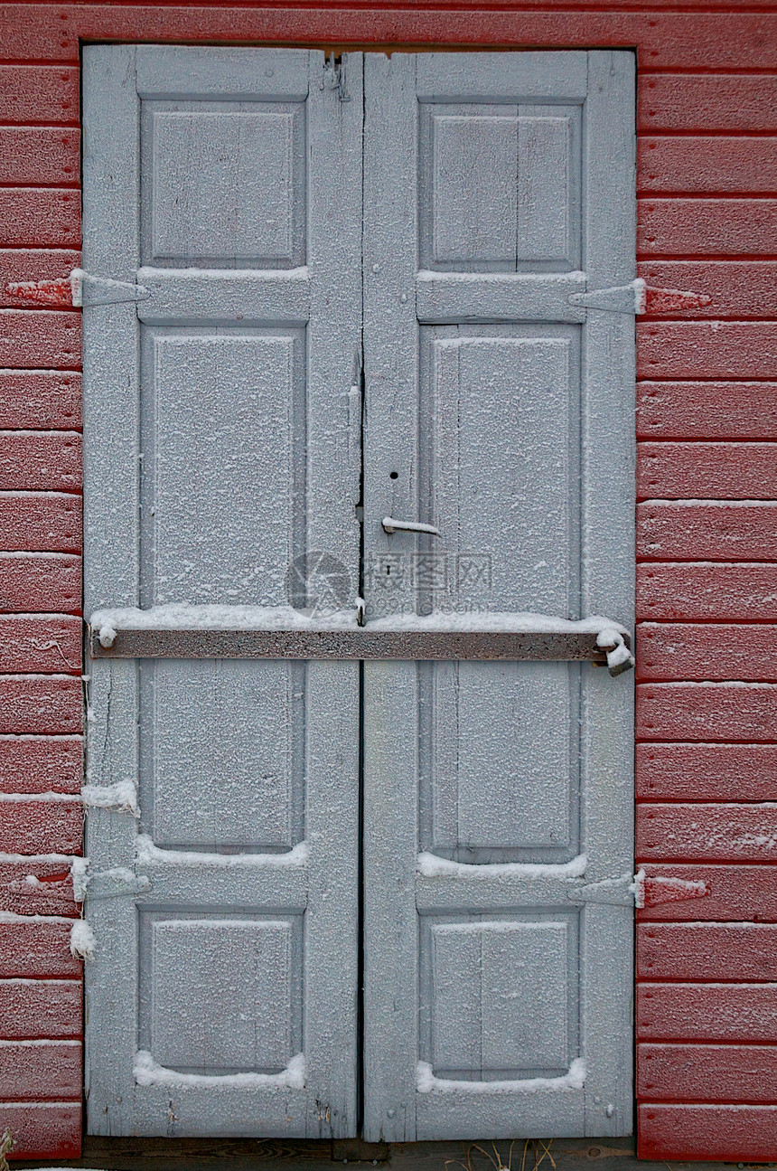 冷霜扇门图片