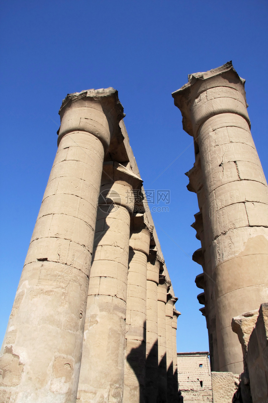 埃及卢克索庙寺图片