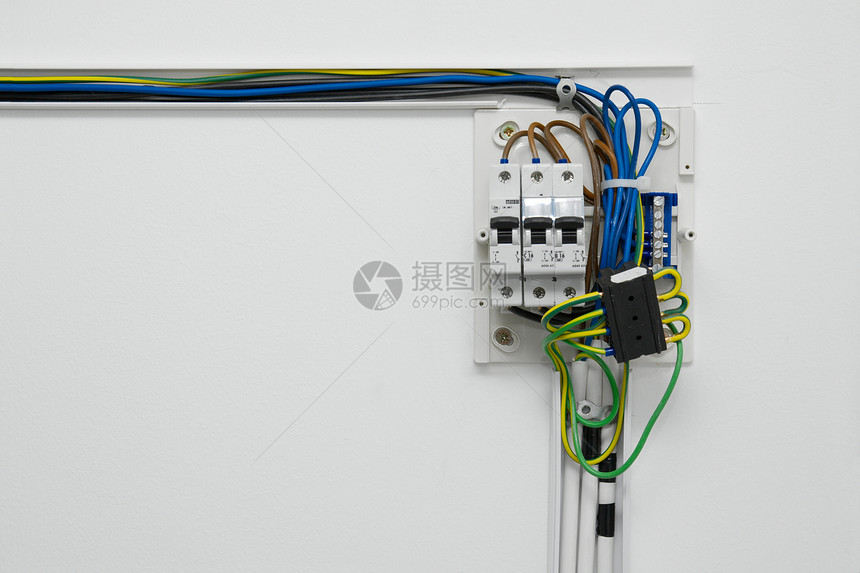电线接线力量保险丝治具建筑丝盒维修控制板活力木板图片