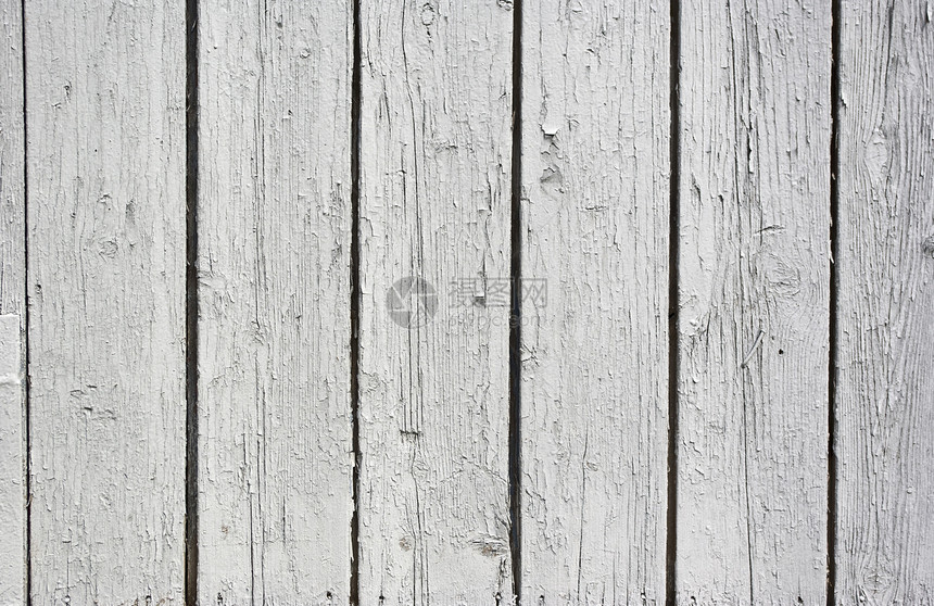风化白漆木的本底背景地面风化桌子材料乡村木材条纹木头灰色白色图片