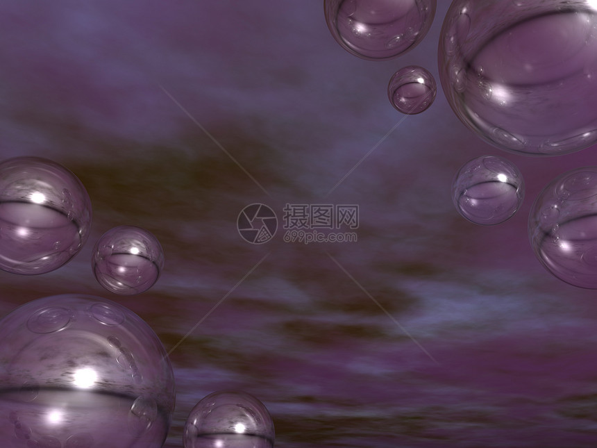气泡地球圆圈圆形玻璃插图反射乐趣漂浮肥皂天空图片