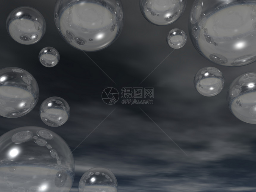 气泡反射肥皂漂浮地球圆形圆圈玻璃插图天空乐趣图片