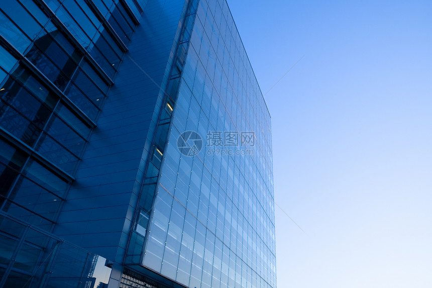 玻璃钢玻璃商业对角线屏幕边缘建筑学工作建筑正方形反射图片