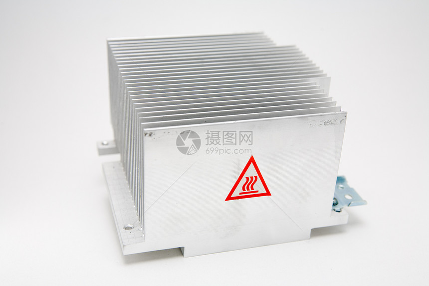 热辛克冷却冷却器重型氧化铝服务器处理器金属温度图片