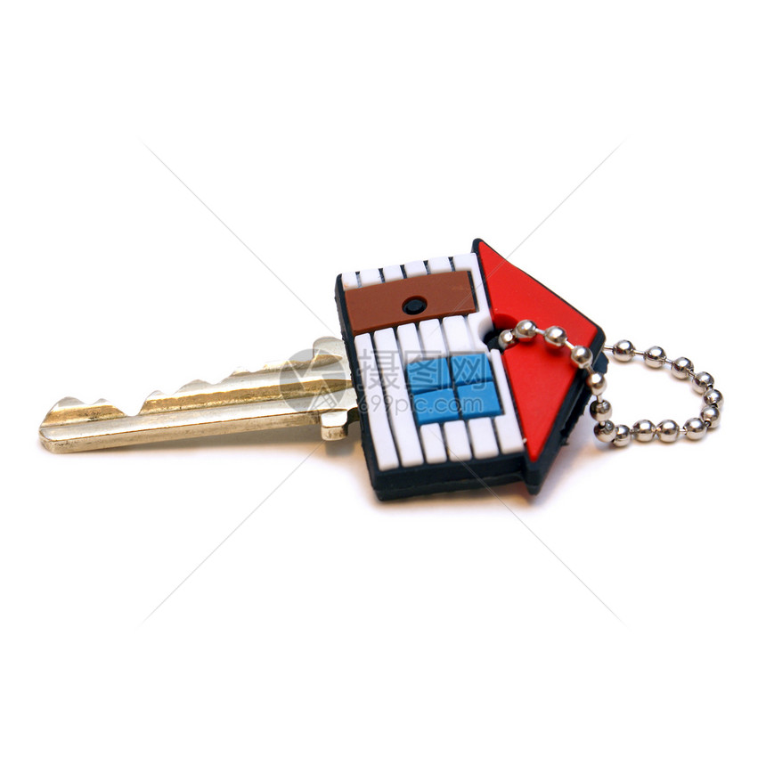 后主密钥房子青铜白色钥匙圈钥匙入口财产安全金属钥匙链图片