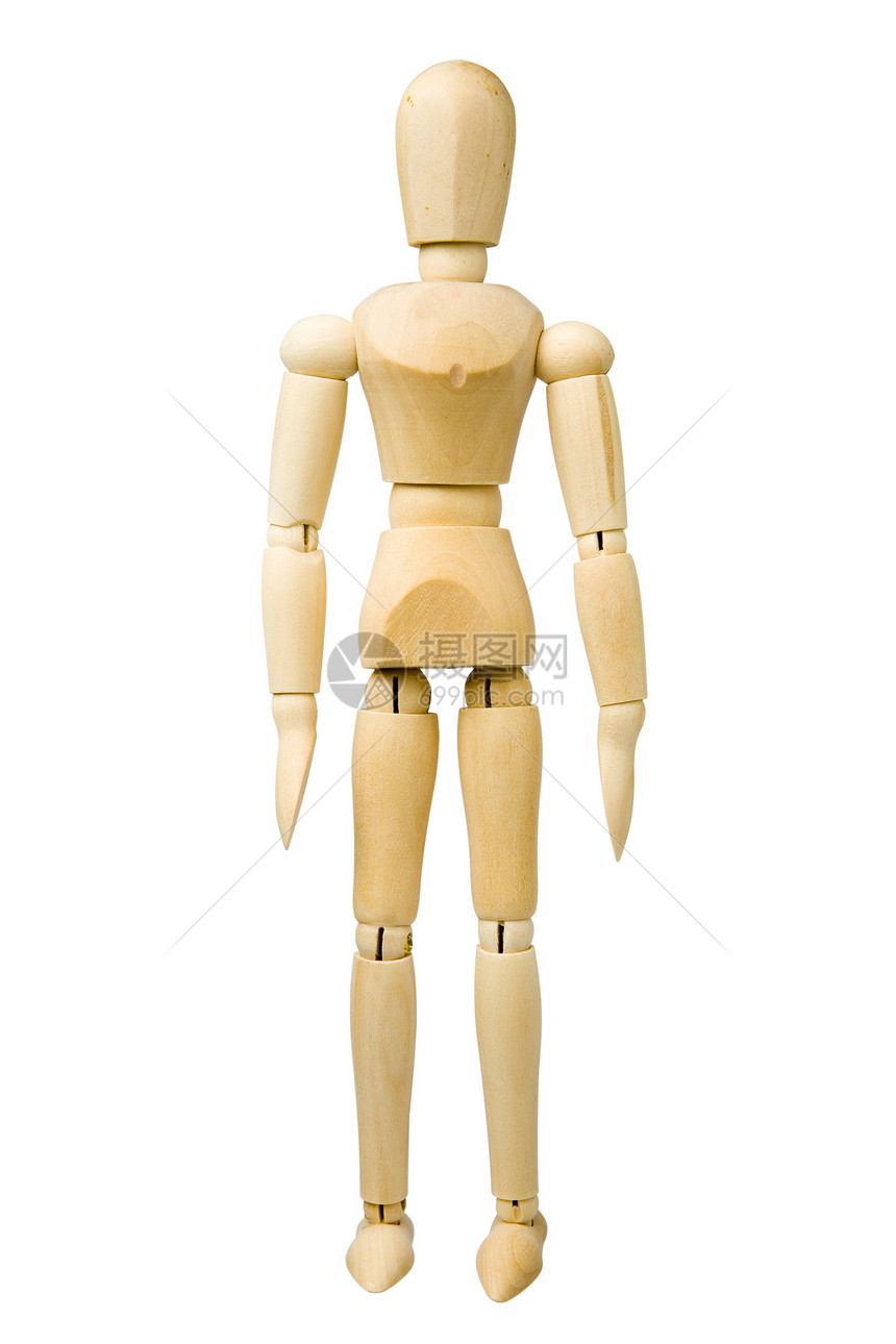 常 年身体娃娃男人数字木头玩具艺术人体模型图片