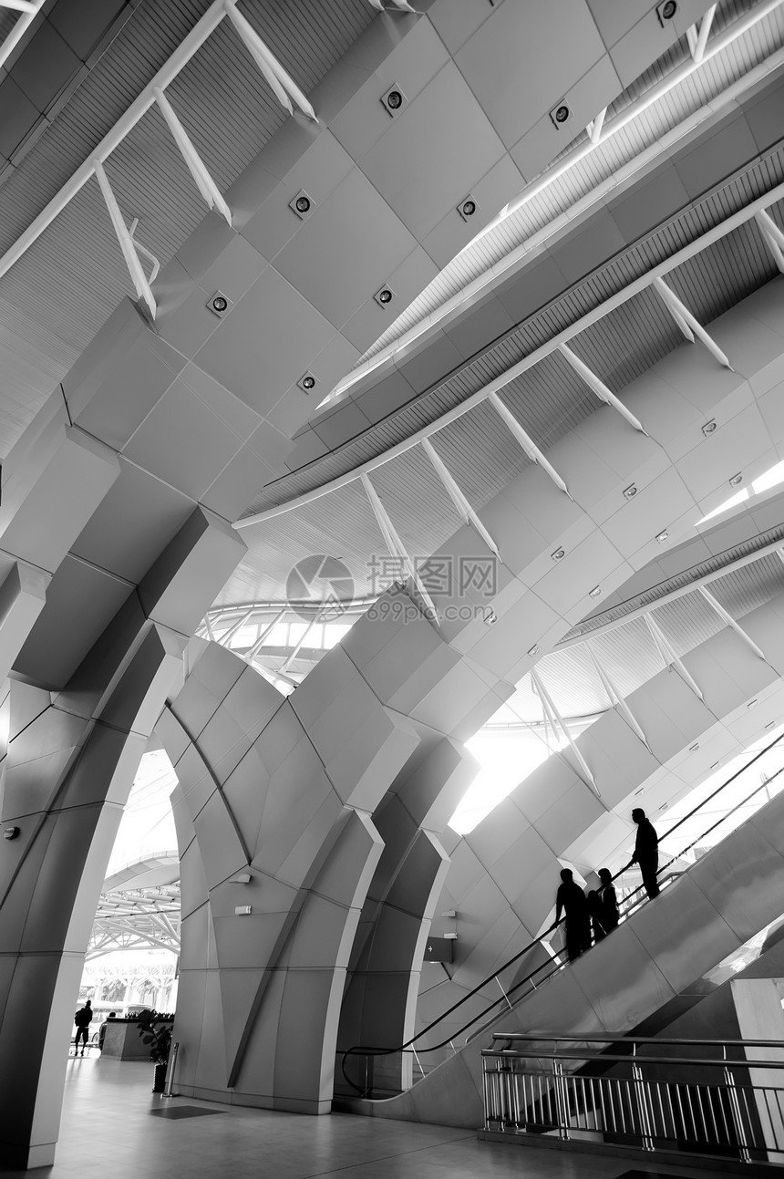 内部的商业天花板曲线市中心几何学建筑建筑学地面大厅大理石图片