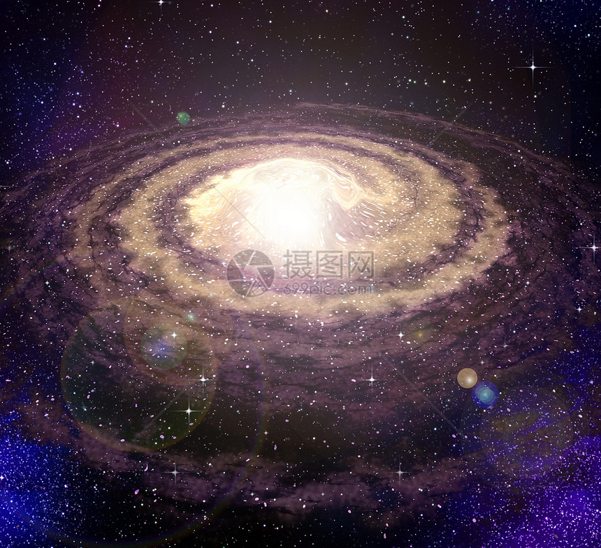 空间中的螺旋旋涡流星系天空宇宙涡流星系蓝色火花星云图片