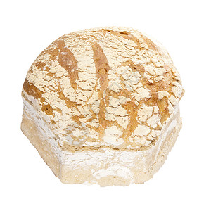一块面包美食家食物健康饮食影棚对象六边形谷物背景图片