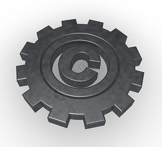 版权保护车轮齿轮机械财产专利商标法律金属机器背景图片