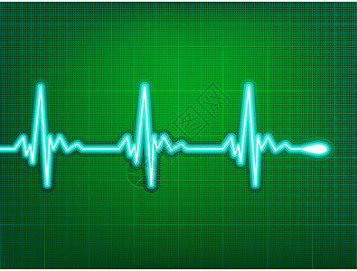 脉动的EPS 8 心脏心电图 有深红色的阴影诊所图表攻击救护车信仰医生医院频率动脉梗塞设计图片
