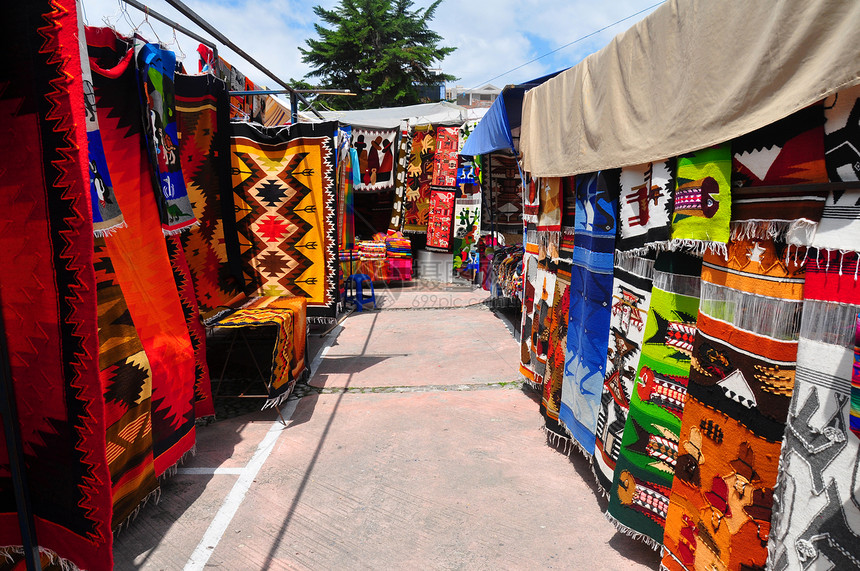 手工艺市场旅游毯子纺织品手工业手工衣服文化旅行图片