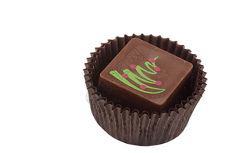 甘蔗糖装饰盒子食物白色营养巧克力礼物棕色乐趣背景图片