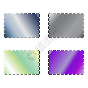 金属邮票邮票正方形技术贴纸发明黑色坡度标签插图活力背景图片