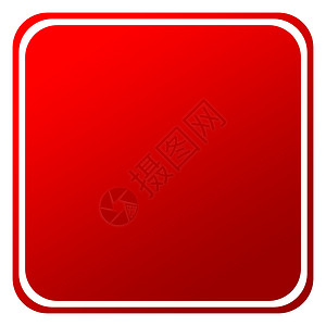 空白红按钮商业徽章图形化插图背景图片