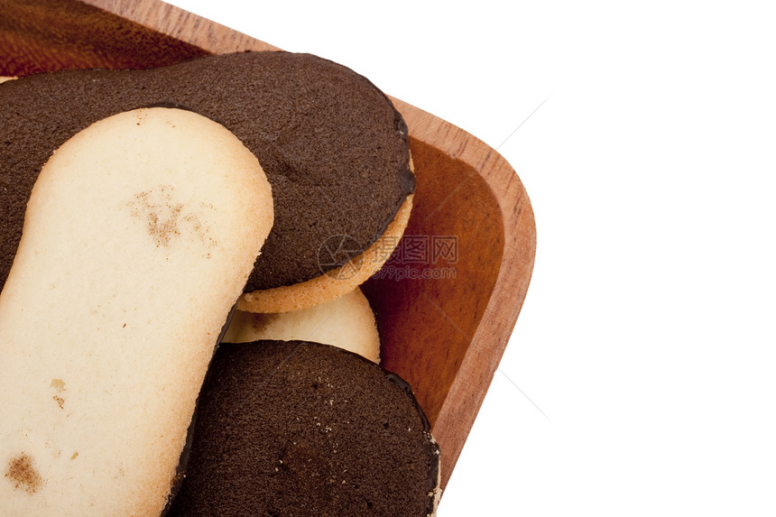 Cookies 饼干脂肪小吃小路育肥甜点巧克力棕色糕点饥饿垃圾图片