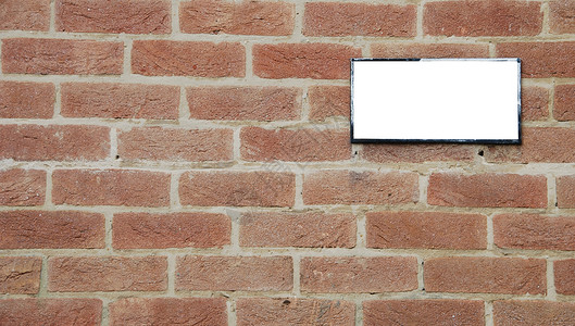 砖墙广告牌街道建筑石头风化乡村石墙营销广告标语横幅背景图片