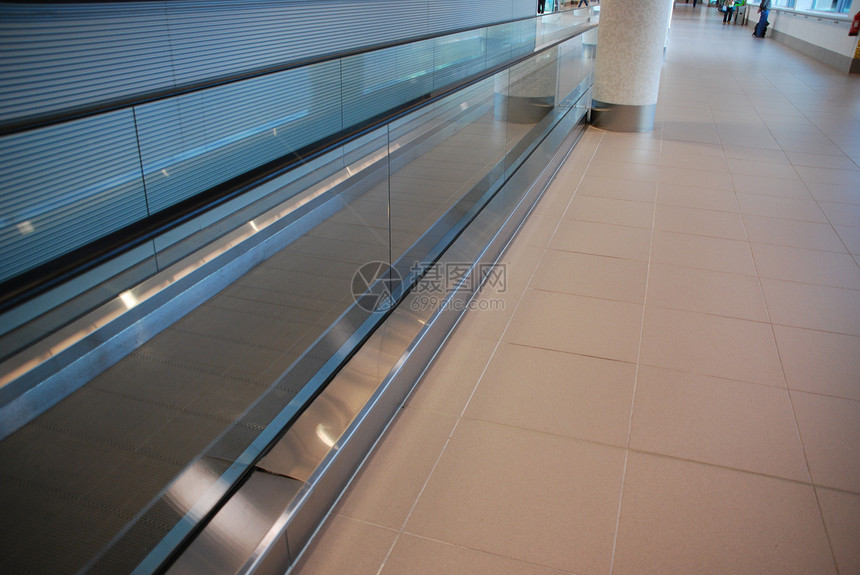 现代扶梯民众中心商业建筑学金属运输地面走廊反射国际图片