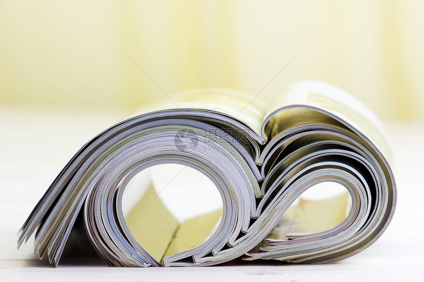 彩色报纸  放松时间作品文章标题回收杂志全球记者出版物数据商业图片