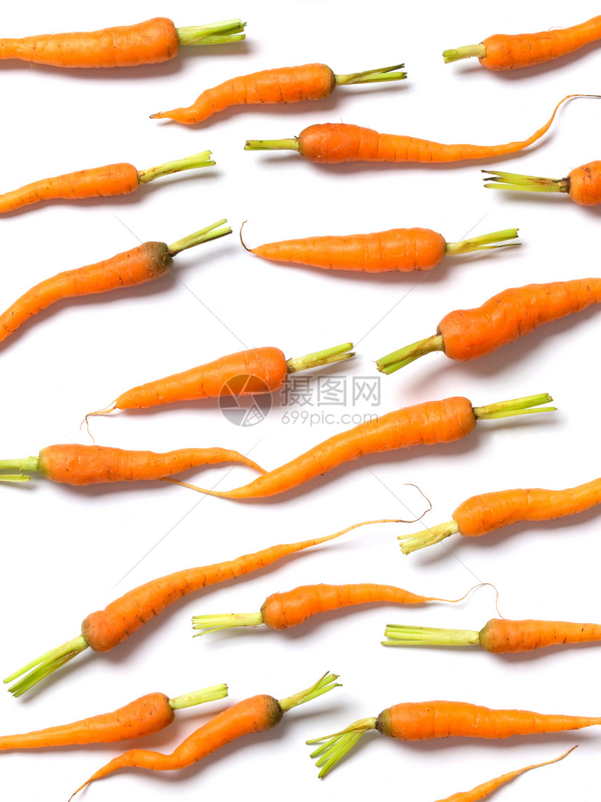 婴儿胡萝卜食物饮食橙子蔬菜白色纤维萝卜图片