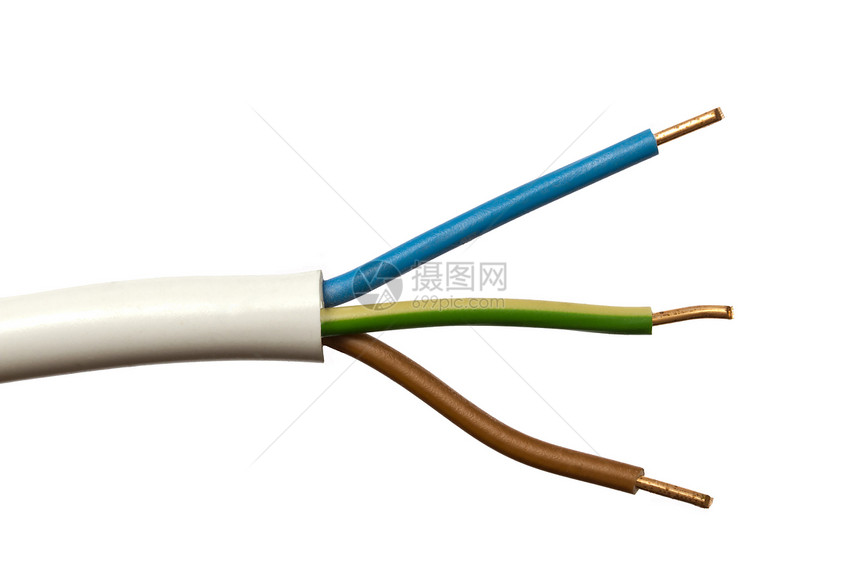 彩色电线材料绝缘力量技术工具电工电气商业金属电子产品图片