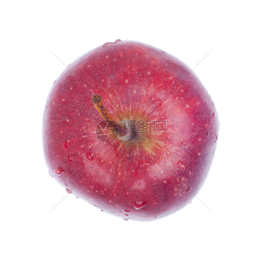 苹果饮食宏观水果食物白色红色营养甜点图片