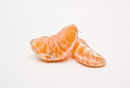 内白丁橙色环宏观生活水果背景图片