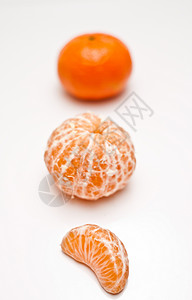内白丁橙色环宏观水果生活高清图片