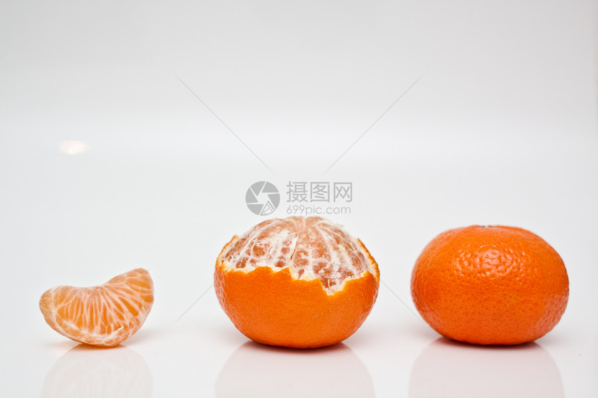 内白丁橙色环水果生活宏观图片
