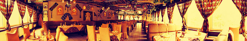 餐厅大厅建筑食物装饰玻璃宴会全景壁炉奢华服务风格图片