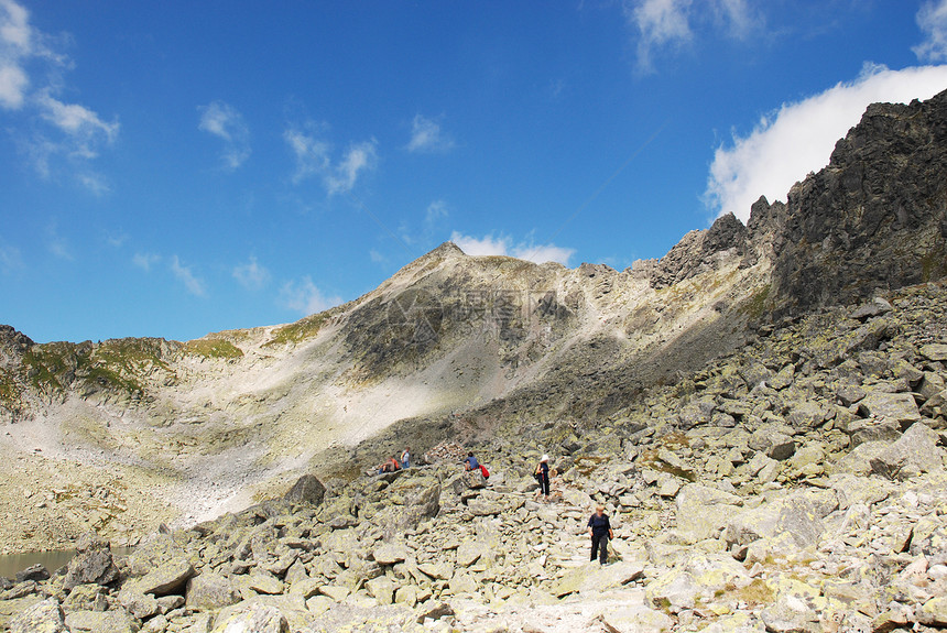 塔塔山顶峰海拔冒险山峰热情图片