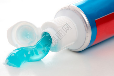 防止牙膏 有呼吸带背景