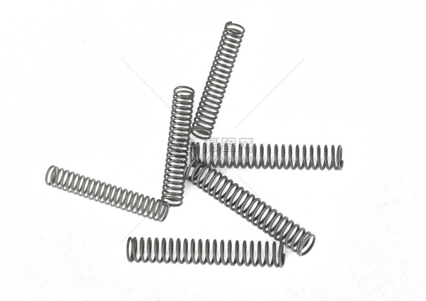 钢弹泉合金螺旋曲线静物灵活性机械线圈螺旋形卷曲形状图片