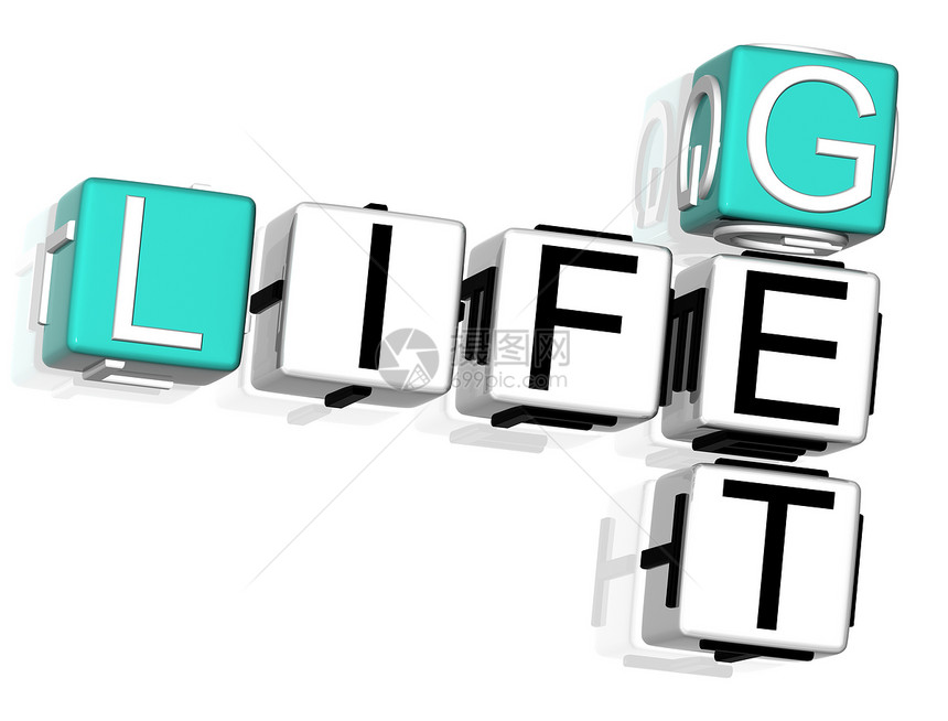 Get Life 填字游戏危险腰带稻草经济漂浮蓝色救援商业生活情况图片