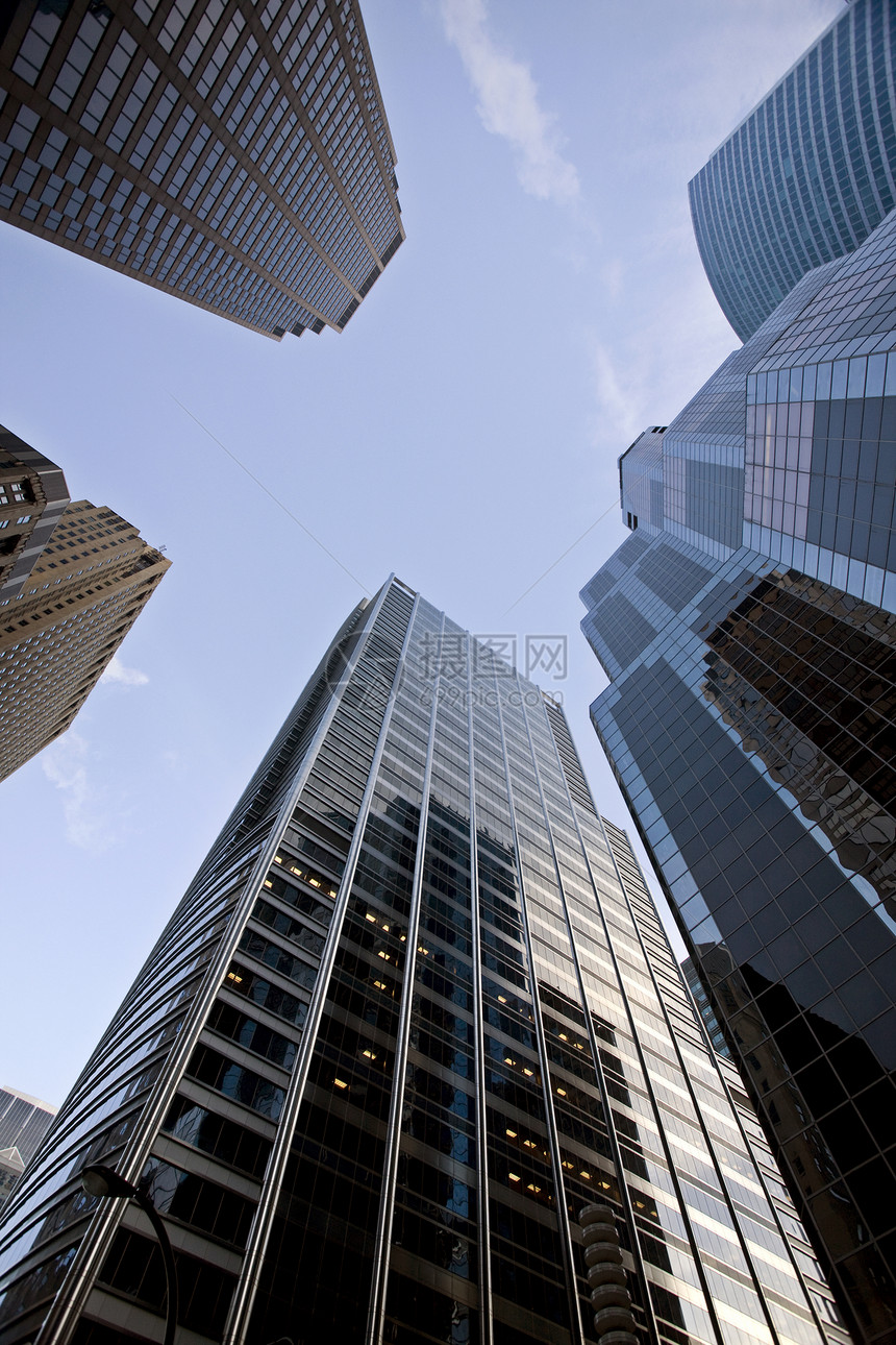 芝加哥市中心市市中心摩天大楼建筑商业地标旅游城市景观旅行都市图片