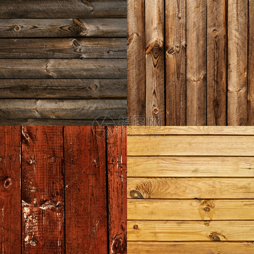 木制背景栅栏硬木木板棕色地面风化颗粒状墙纸条纹材料图片