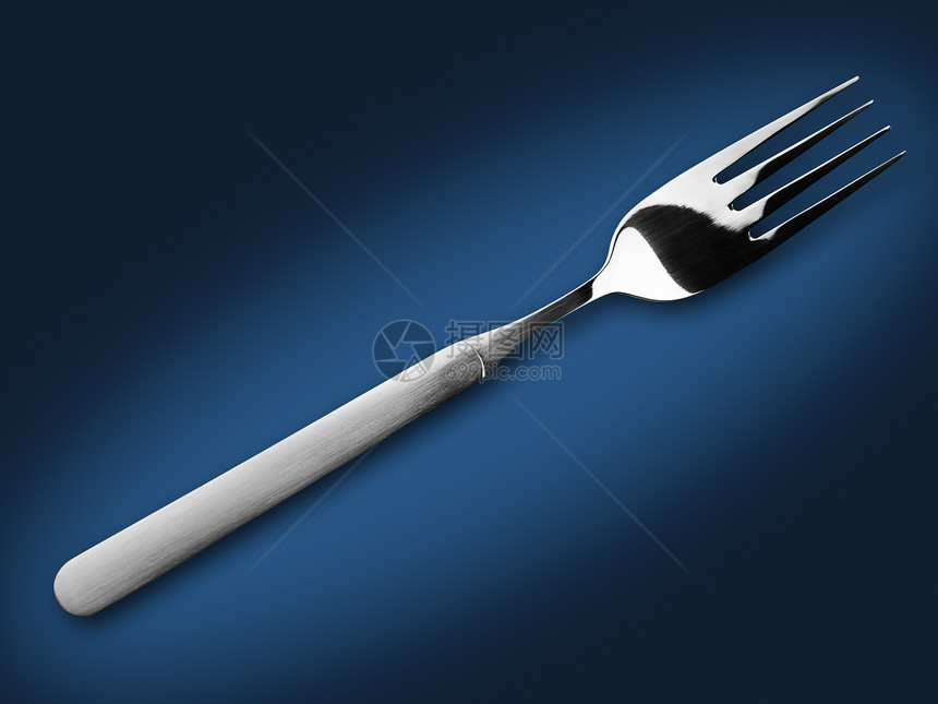 叉勺子用具银器金属汤匙图片