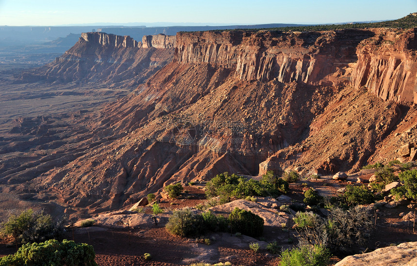 峡谷地国家公园风景国家沙漠荒野公园岩石孤独砂岩悬崖峡谷图片