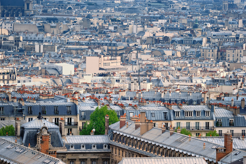 巴黎概览景观城市住宅街道天线旅游房子天际城市化历史图片