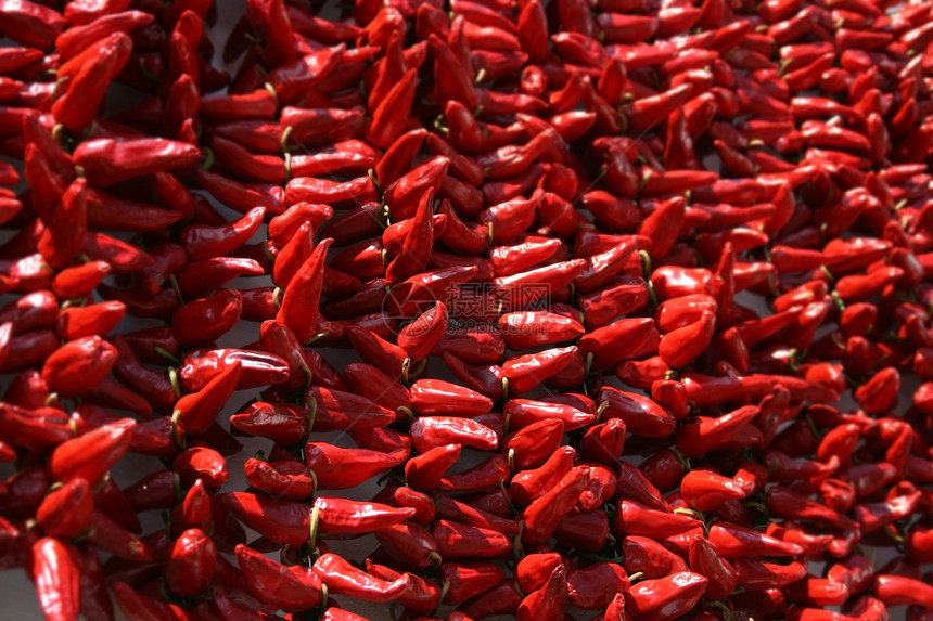 干胡椒团红色食物辣椒团体烹饪烘干香料图片
