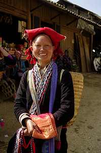 女人的红胸女郎背景图片