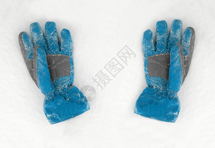 手套物品运动冷冻活动衣服配饰地面季节说谎滑雪背景图片