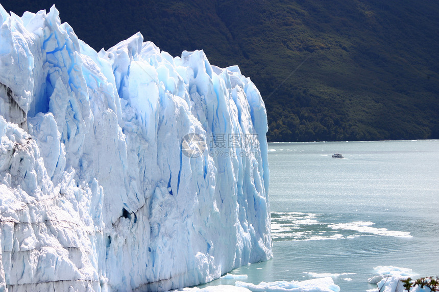 佩里托莫雷诺风景山脉美丽旅行荒野生态天空冰川危险蓝色图片