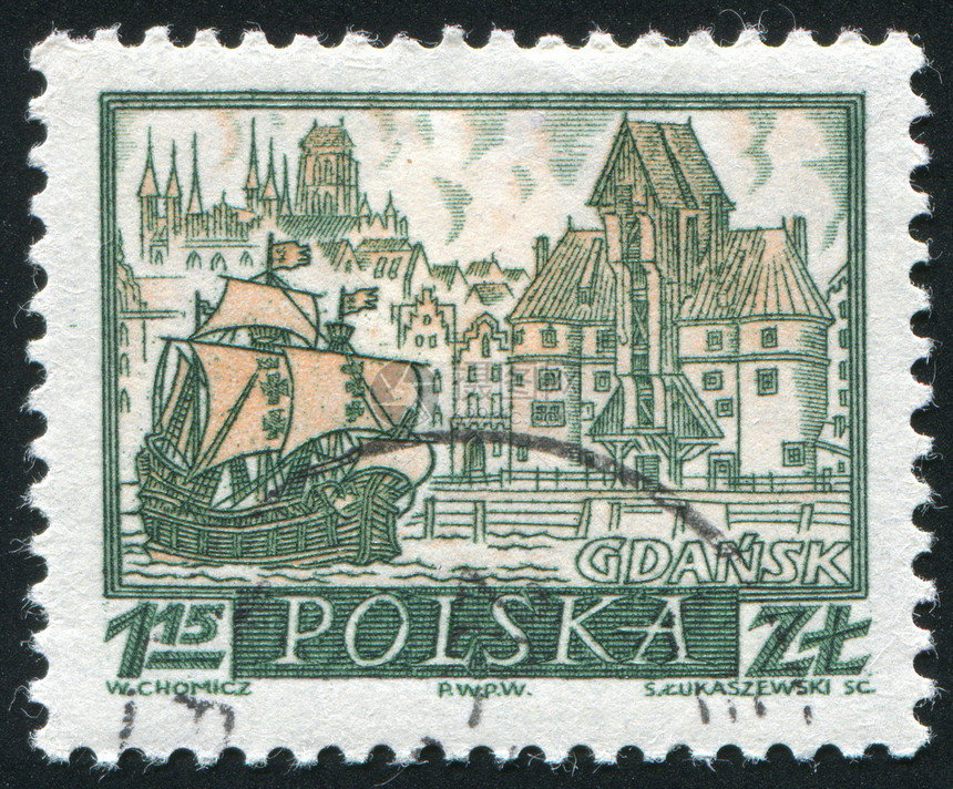标记 M卡片邮资历史桅杆船运古董邮局港口邮票运输图片