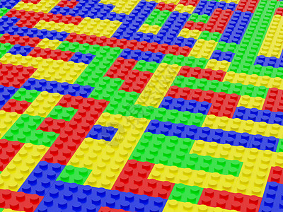 纹理质绿色幼儿园塑料渲染游戏红色插图黄色蓝色玩具背景图片