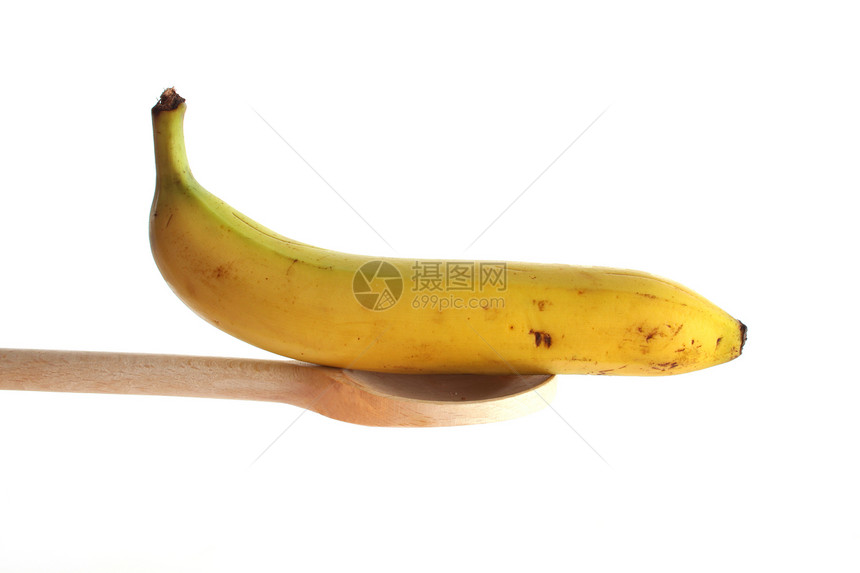 香蕉用木勺子图片
