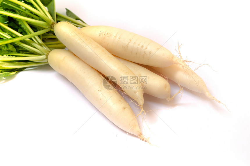 蔬菜食物白色白萝卜团体萝卜传统文化图片