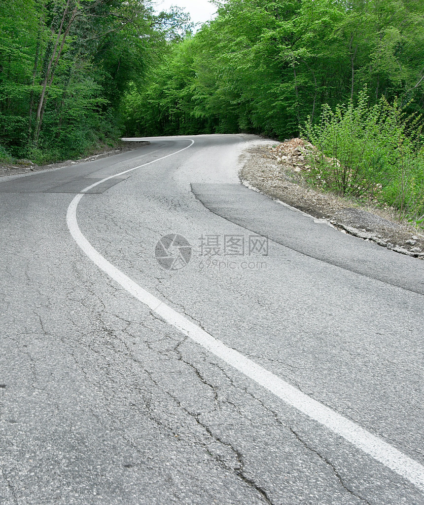路前锋小路森林国家路线驾驶运输速度树木丘陵图片