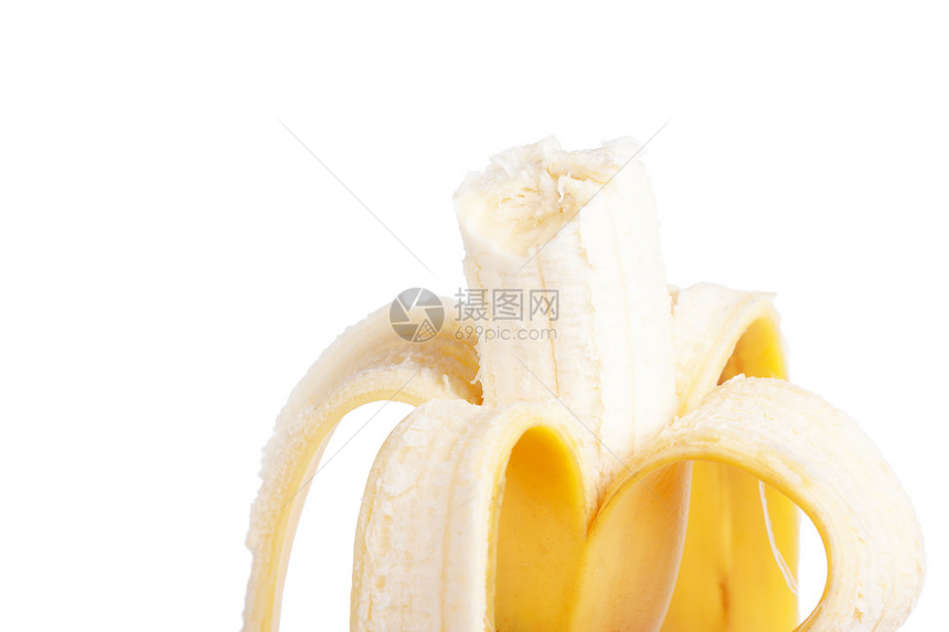 香蕉食物水果摄影白色小吃黄色图片